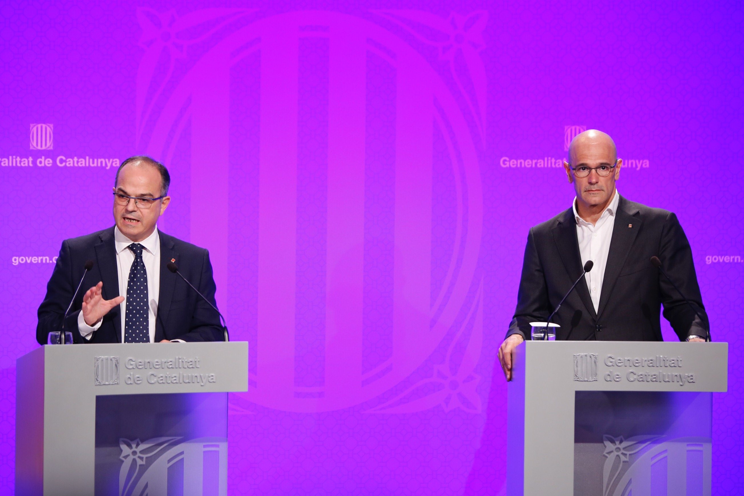 Turull agraeix l'escalf des de la presó