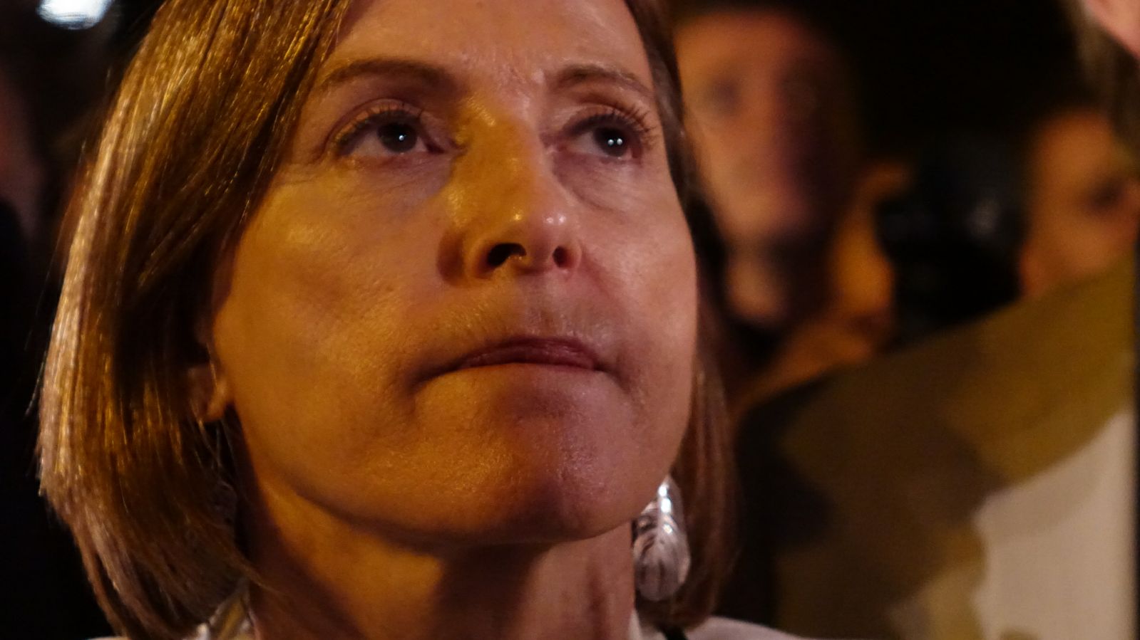 Forcadell afirma al juez que antes de ser violenta renunciaría a sus convicciones políticas