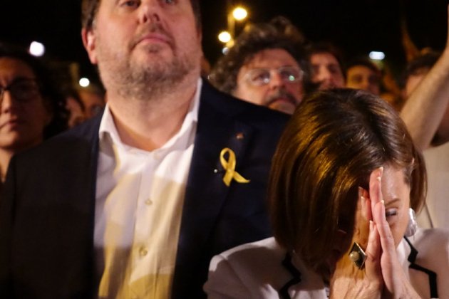 Forcadell Junqueras Manifestació Sànchez i Cuixart - Sergi Alcàzar Forcadell Junqueras Manifestació Sànchez i Cuixart - Sergi Alcàzar