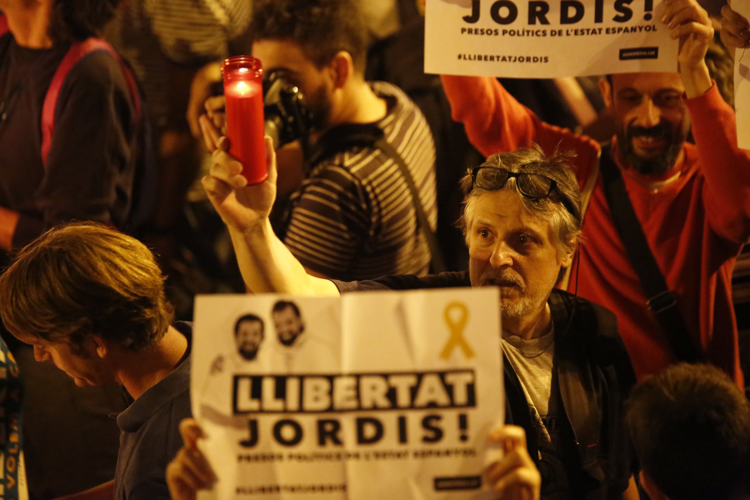 El manifiesto por la libertad de Jordi Sànchez y Jordi Cuixart