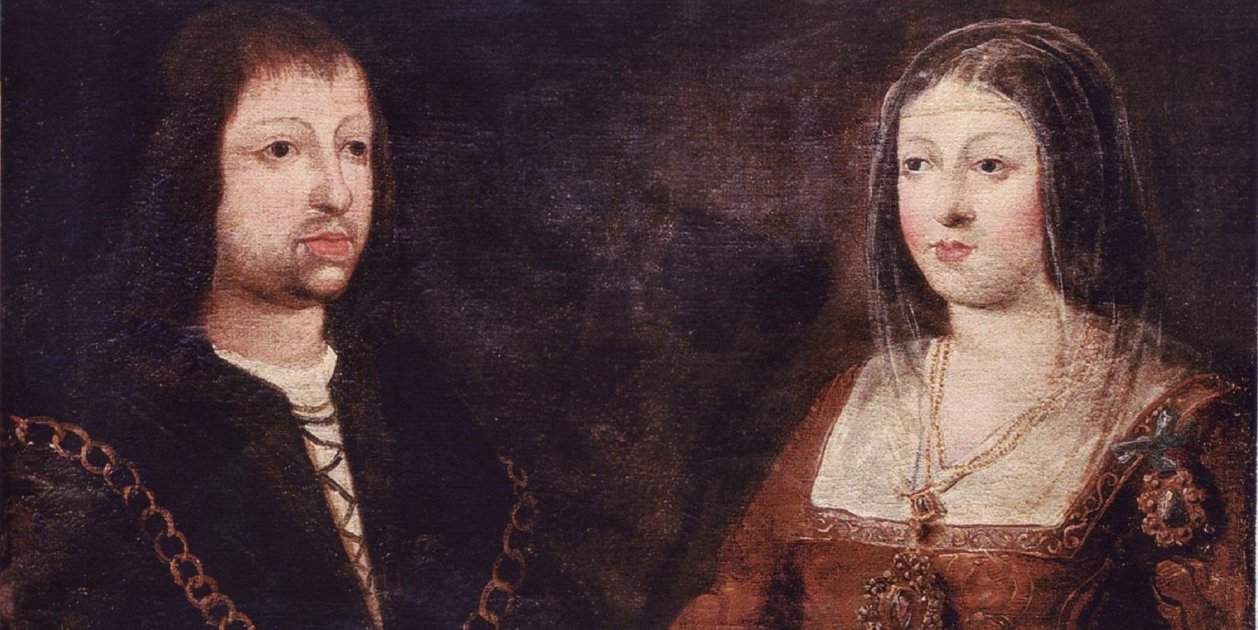 Es casen els Reis Catolics. Representació de l'època. Font Viquipèdia
