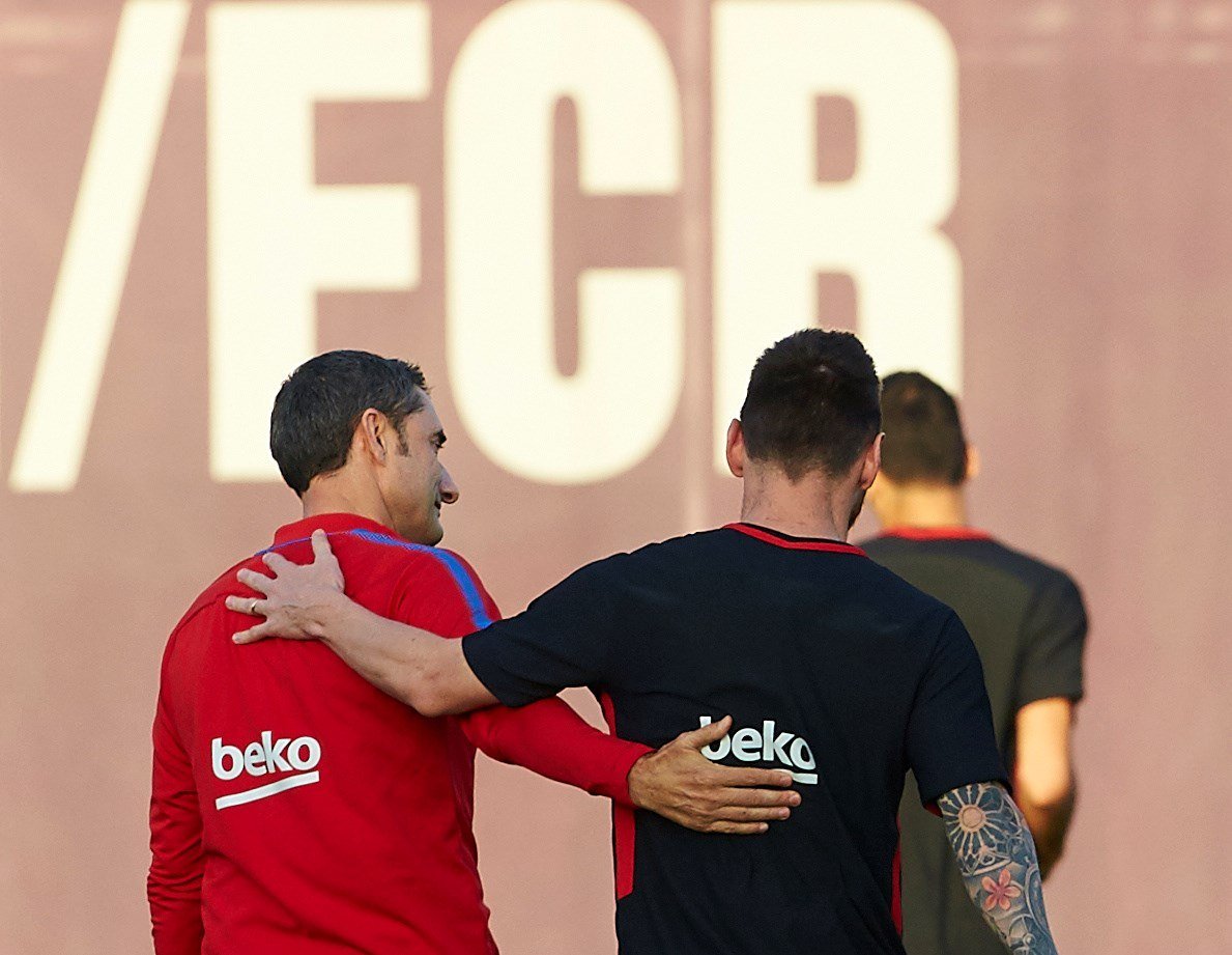Messi aposta per Valverde però no per Griezmann