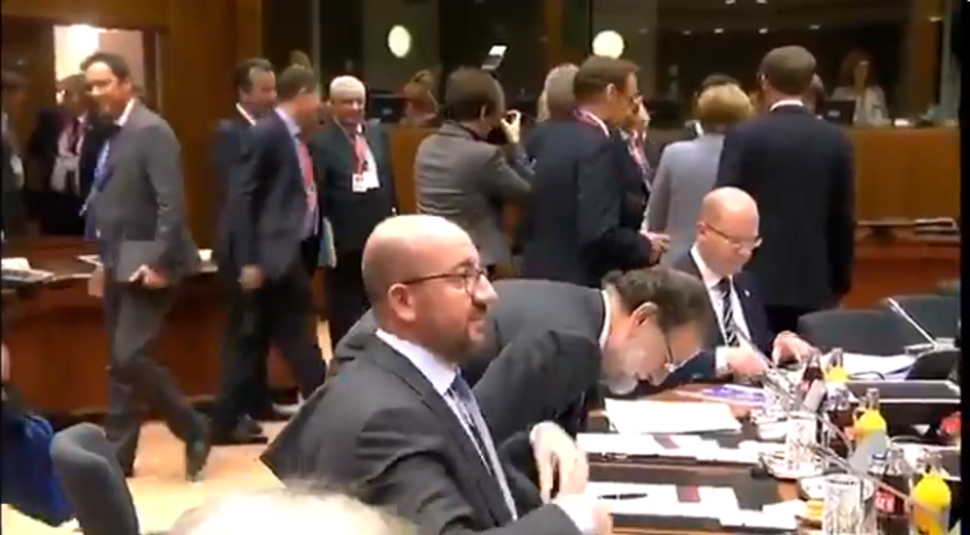 La fredor entre Rajoy i el primer ministre belga