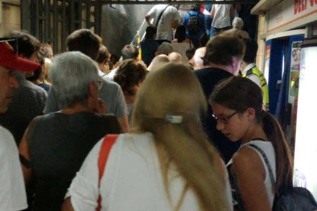 metro pl.catalunya manifestació Jordis 2  Marc Bleda