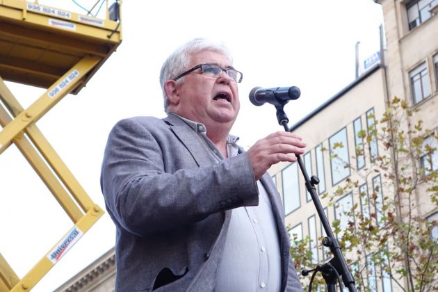 alcoberro mani Jordis   Mònica Pérez