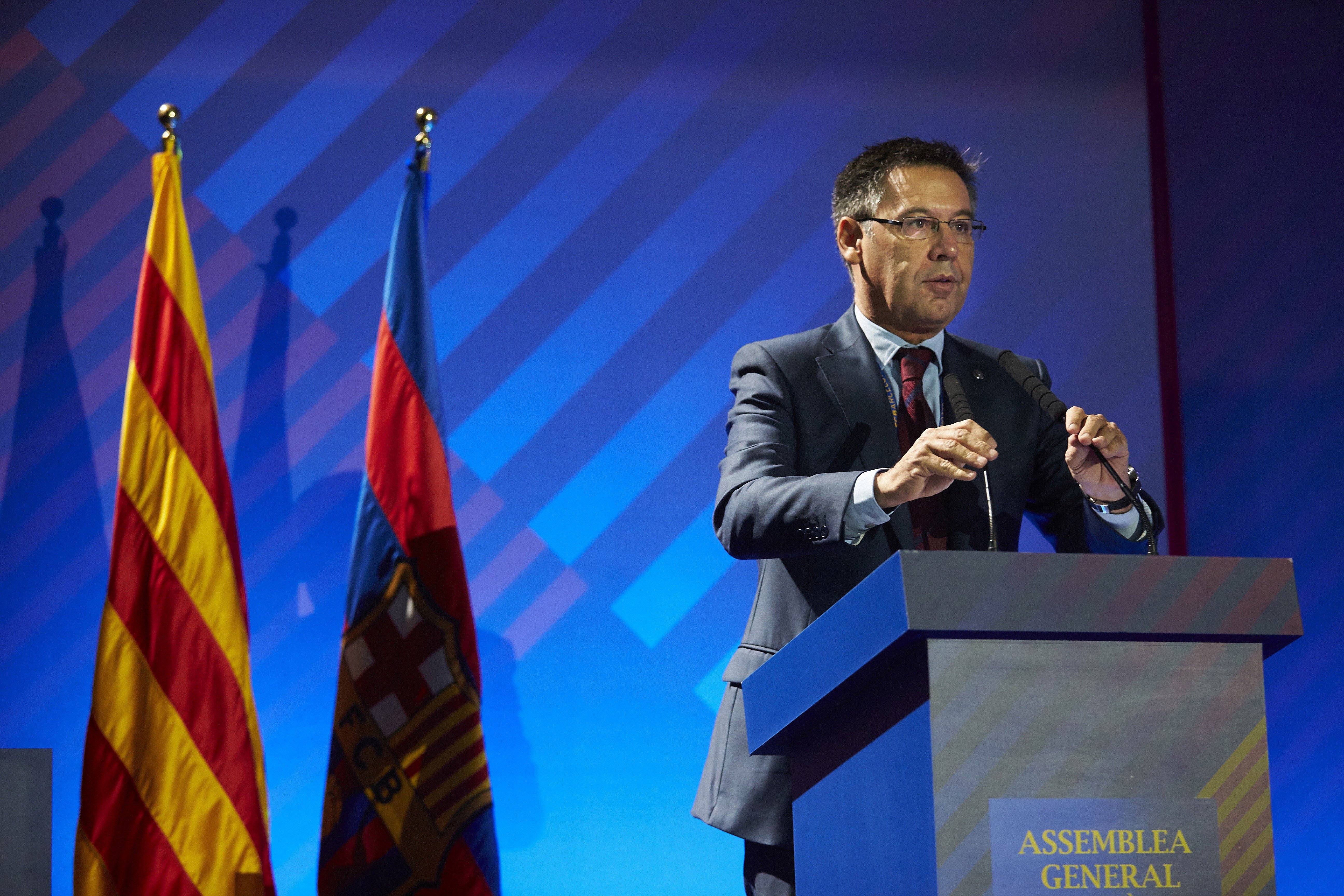 Bartomeu: "El Barça respecta la llibertat d'expressió i no ha prohibit res"