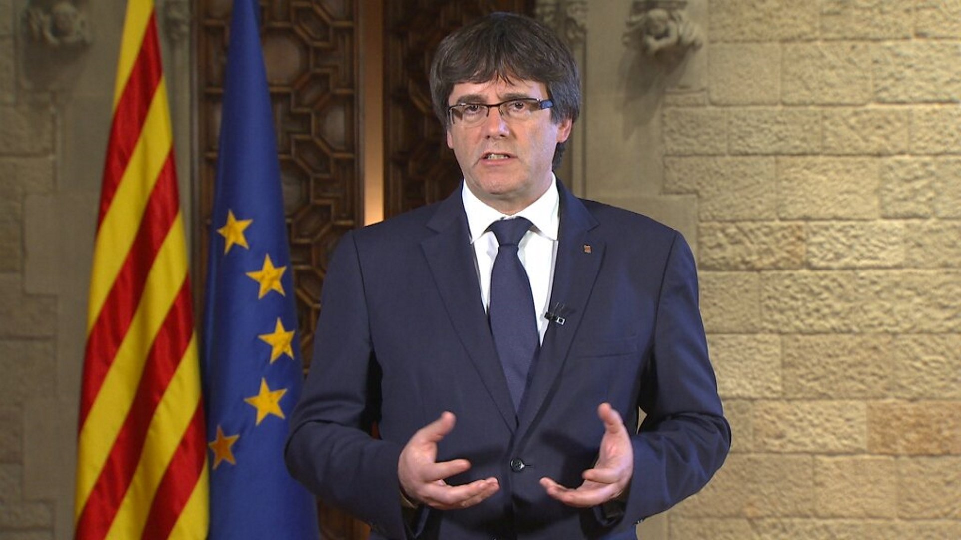 Puigdemont: "El pitjor atac a Catalunya des de Francisco Franco"