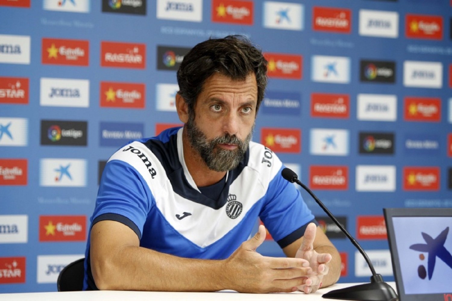 Quique: "Tenemos que estar fuertes para ganar en Anoeta"