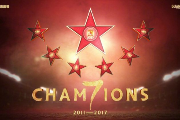 Guangzhou Evergrande SuperLligaChina Campió GUANGZHOU