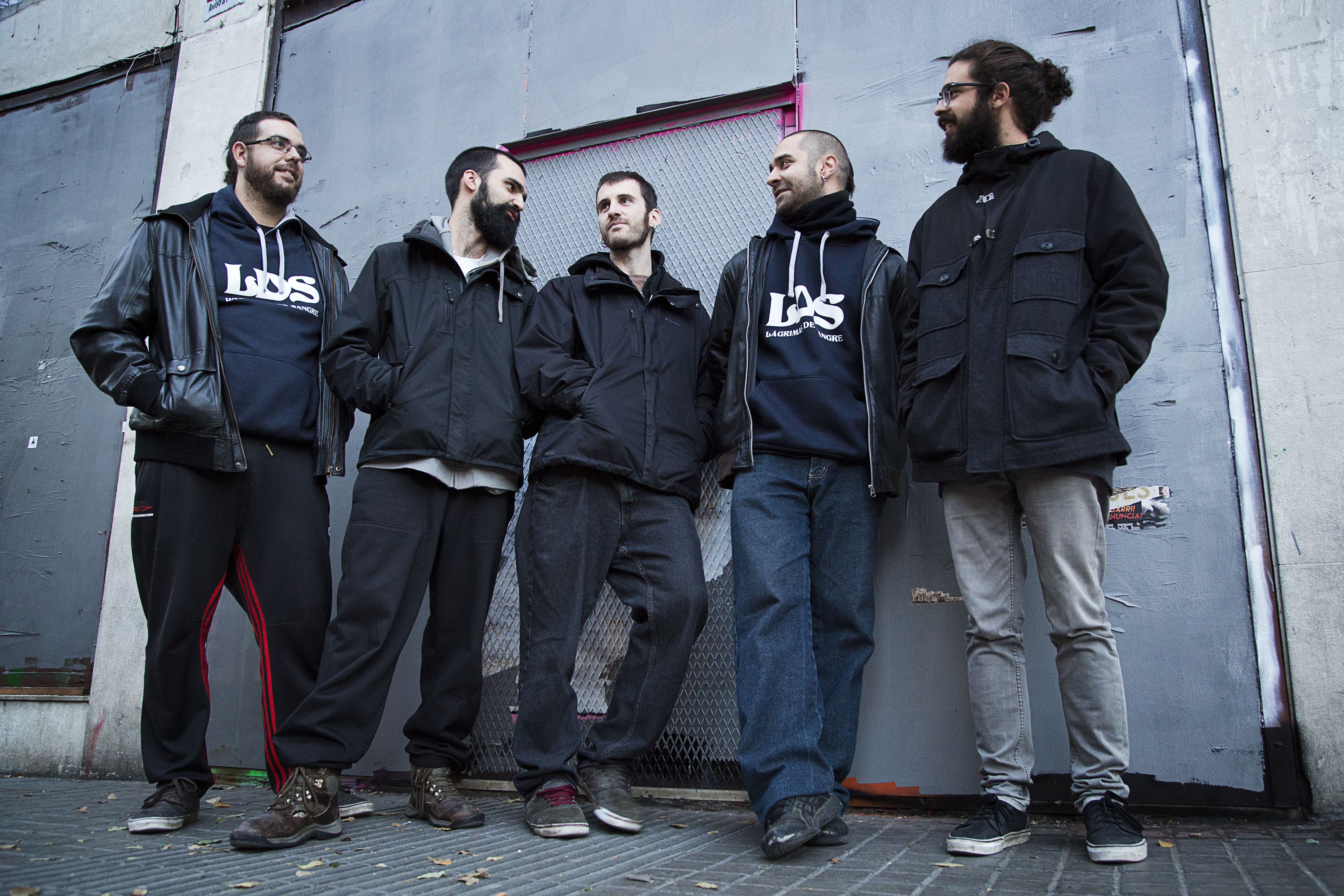 Lágrimas de Sangre, un grup de rap radical, defensa la independència