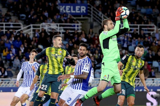 Pau López Espanyol Anoeta Real Societat EFE