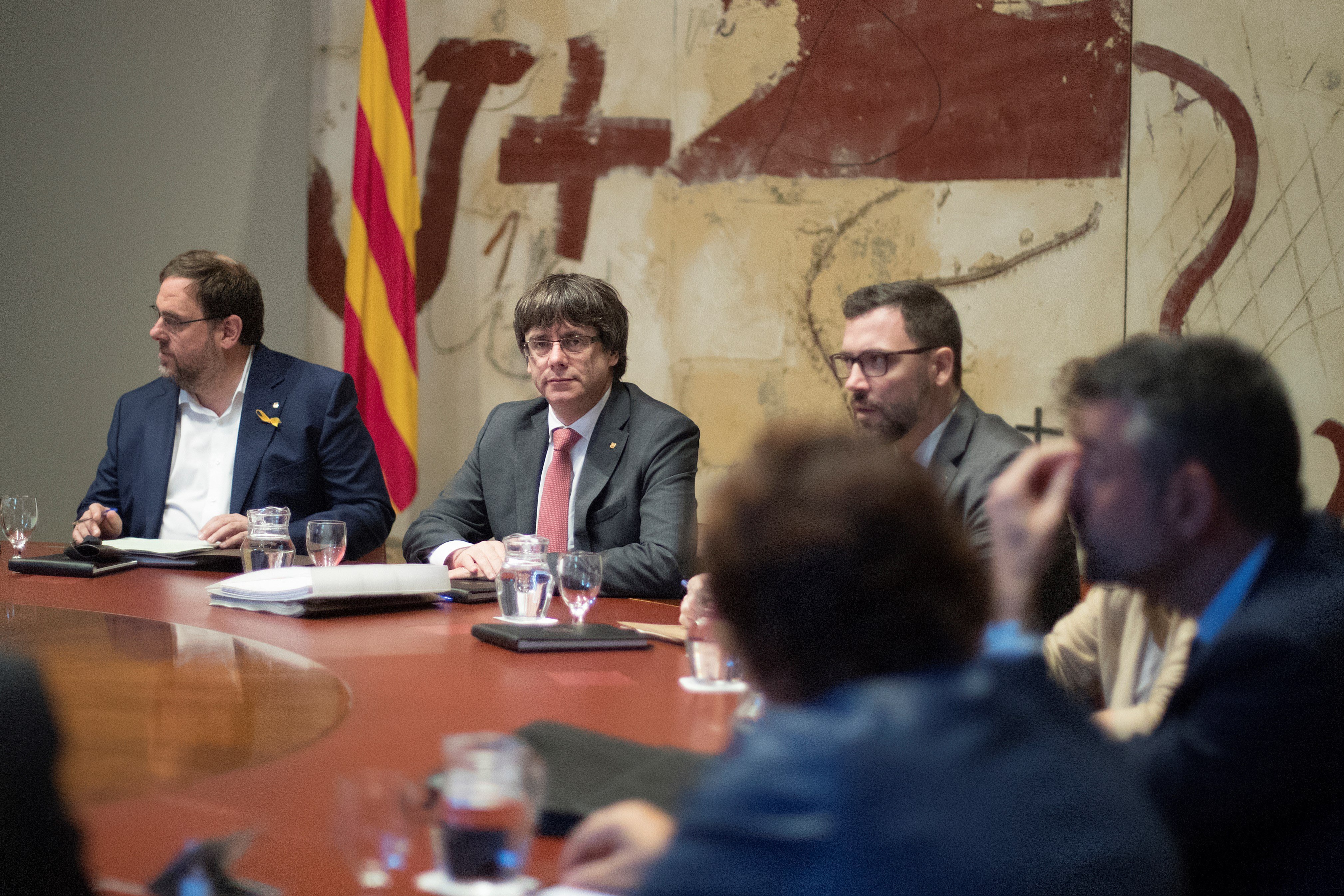 Els consellers d'ERC i alguns del PDeCAT desaconsellen eleccions a Puigdemont