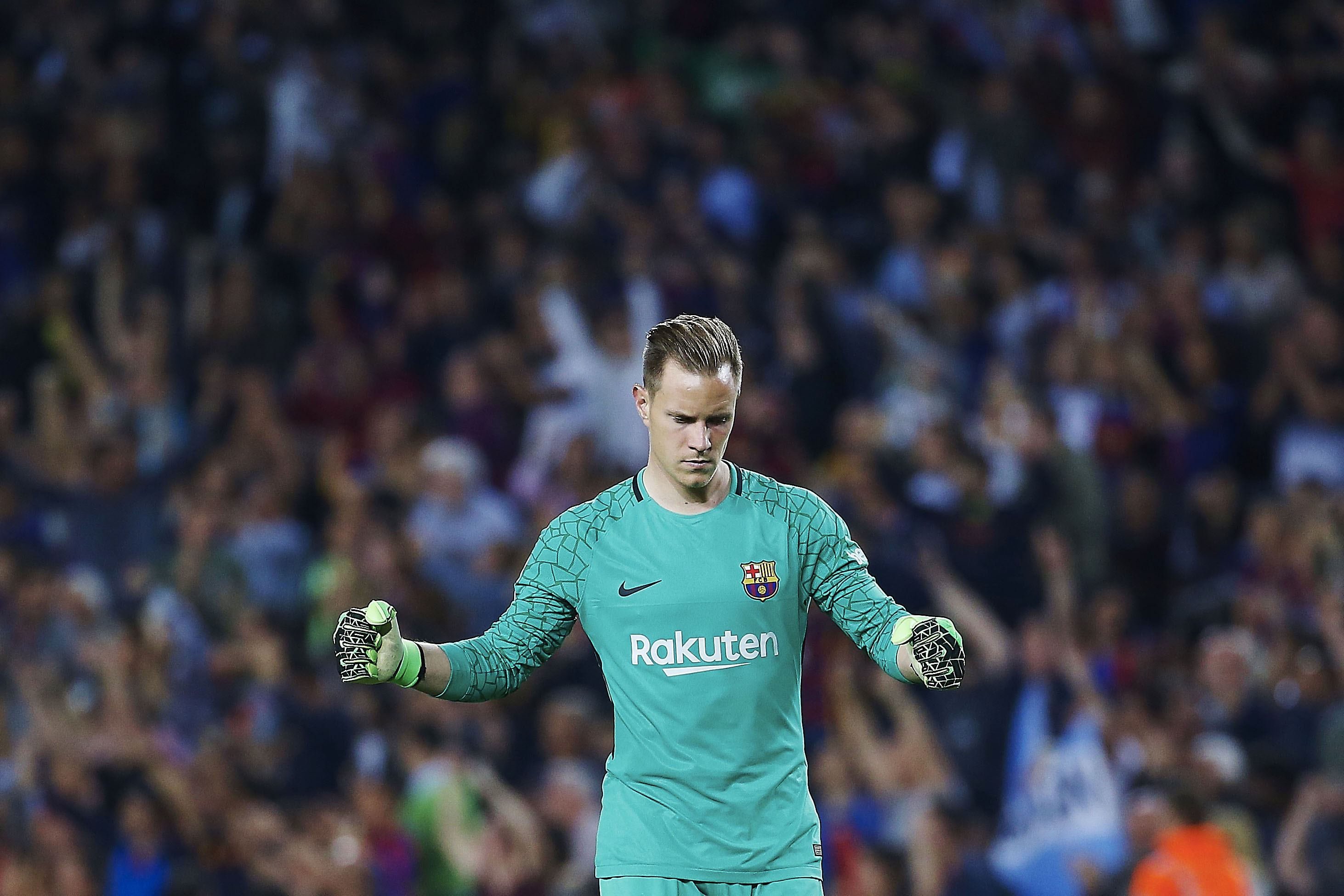 Ter Stegen: "Al vestidor del Barça parlem de la independència de Catalunya"