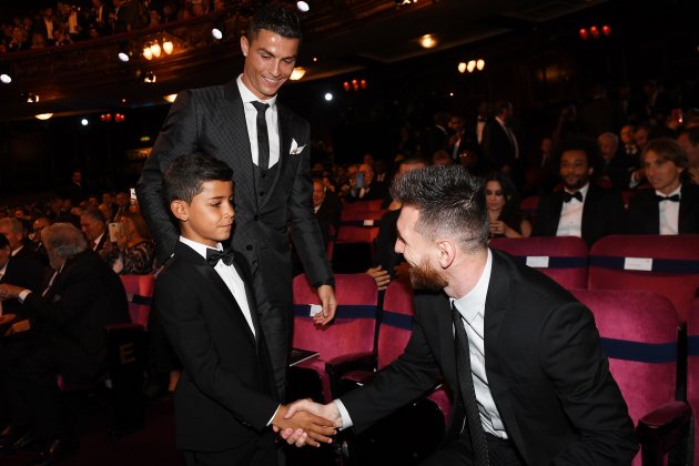 Cristiano Ronaldo Leo Messi The Best   EFE