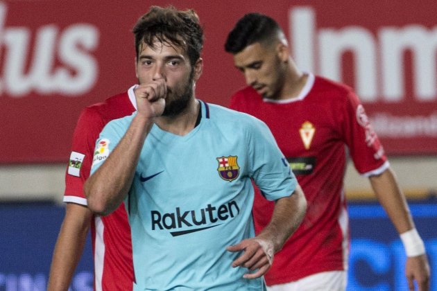 Jose Arnaiz Barça debut Murcia Copa EFE