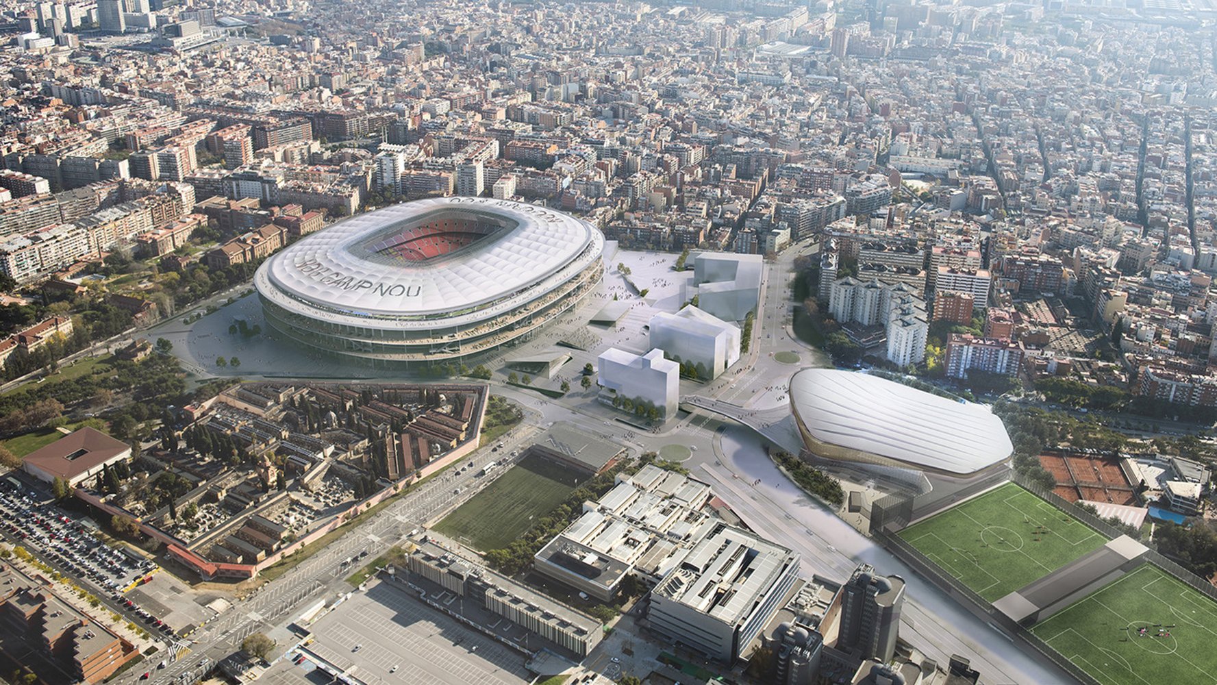 Grifols niega que negocie con el Barça el patrocinio del nou Camp Nou