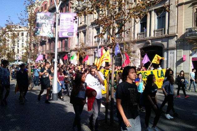 Manifestació estudiants 26 octubre / GN