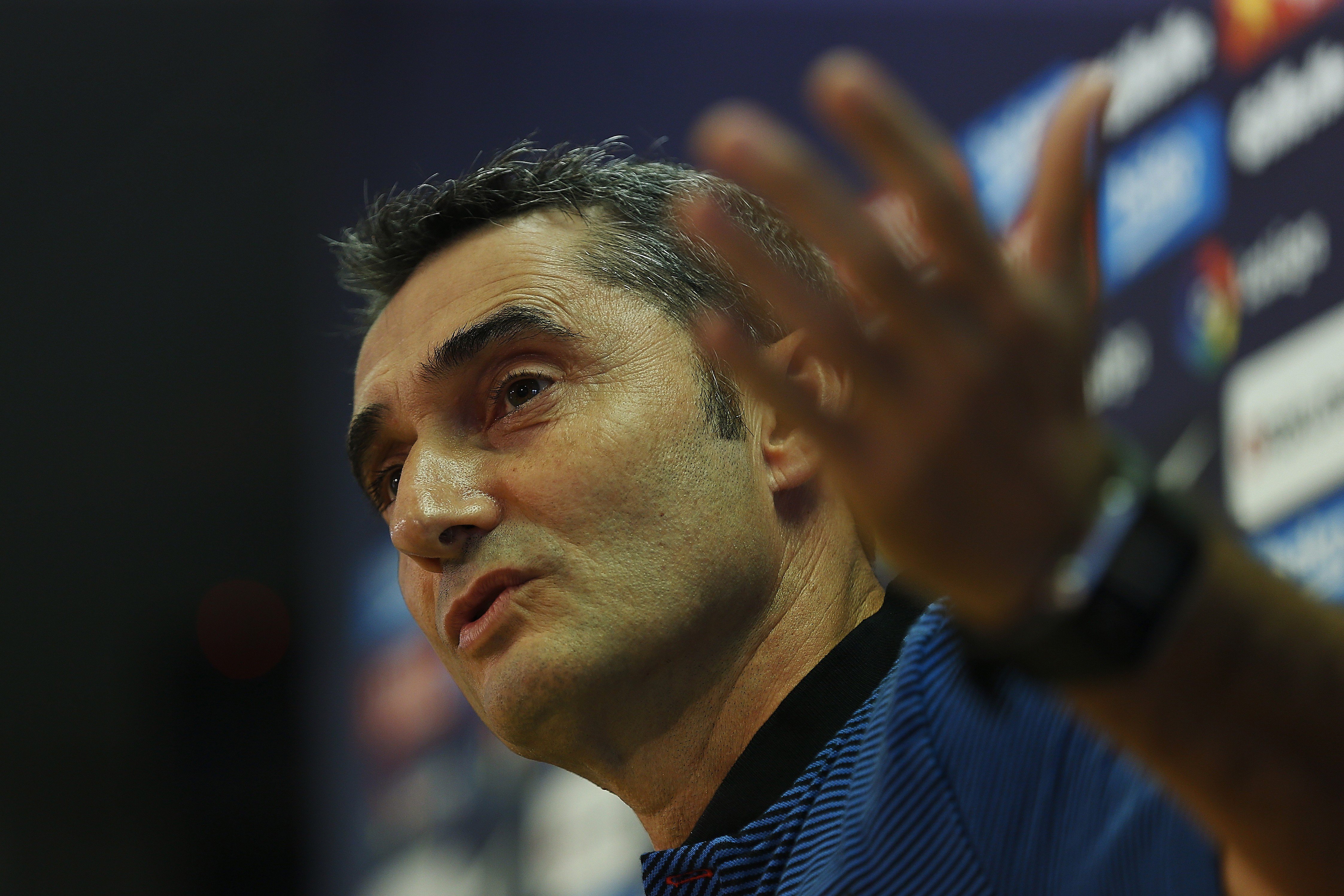 Valverde, sobre la independència: "Segueixo el que passa a Catalunya i tinc la meva pròpia opinió"