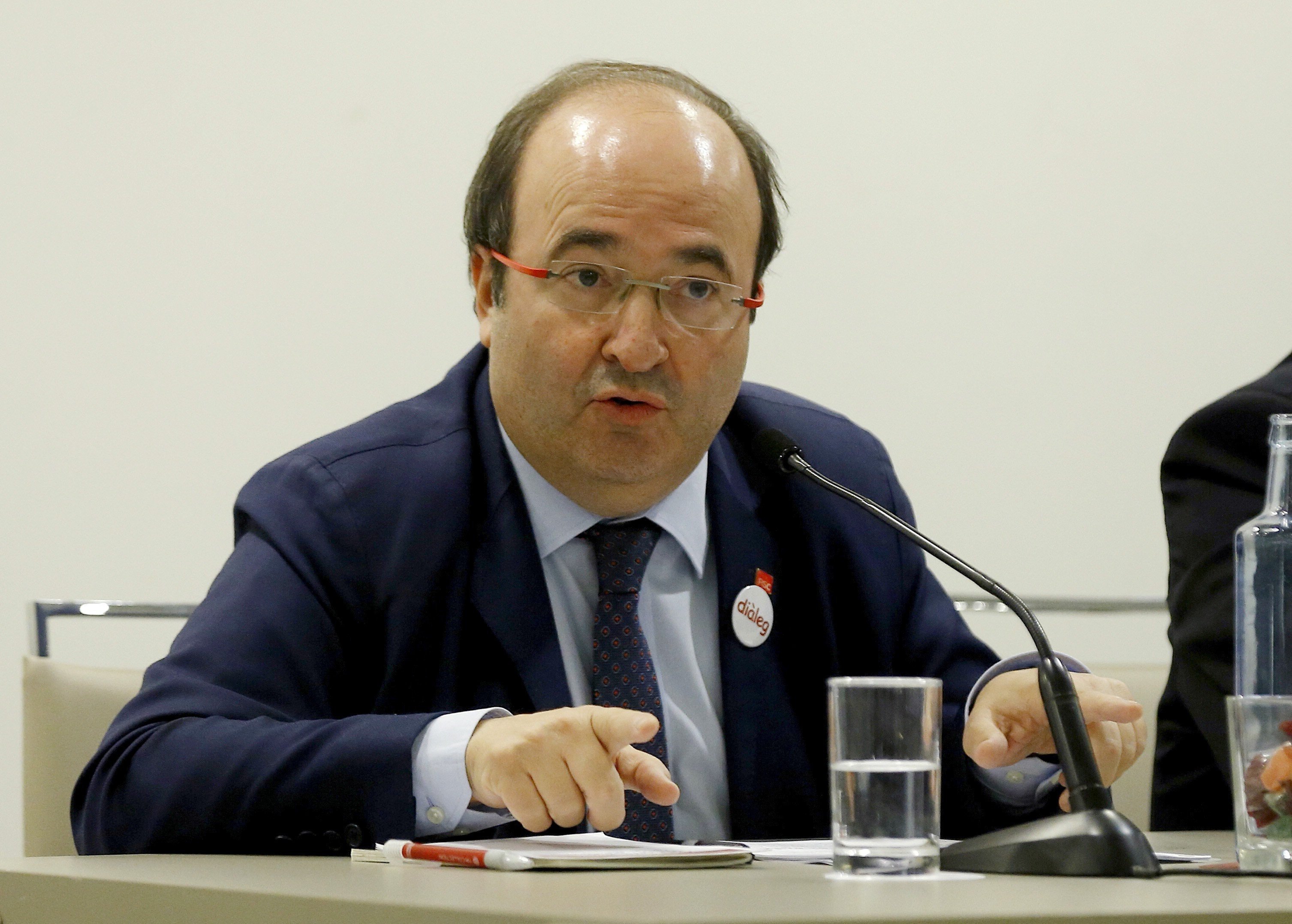 Iceta: El PSOE "està entenent molt" la integració de membres d'Unió a les llistes del PSC