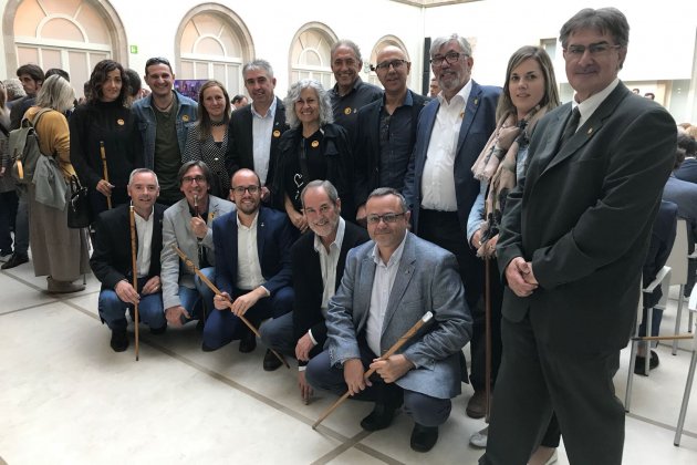 Alcaldes Berguedà declaració independència - Carlota Camps