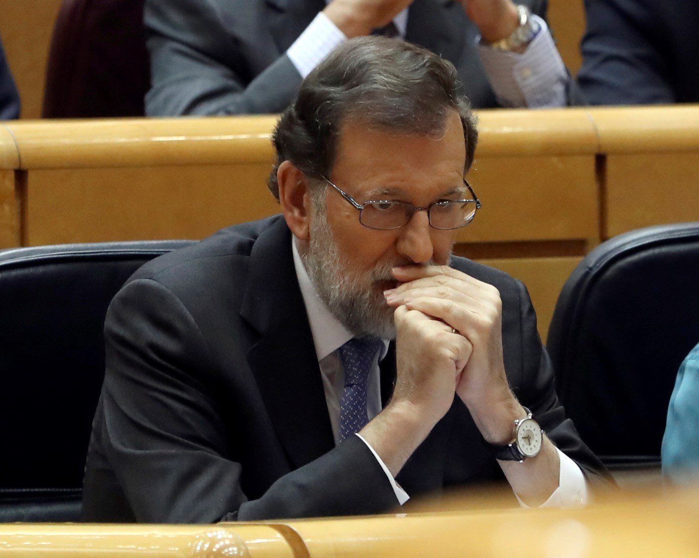 Rajoy valora el "seny" de la manifestación y obvia los incidentes