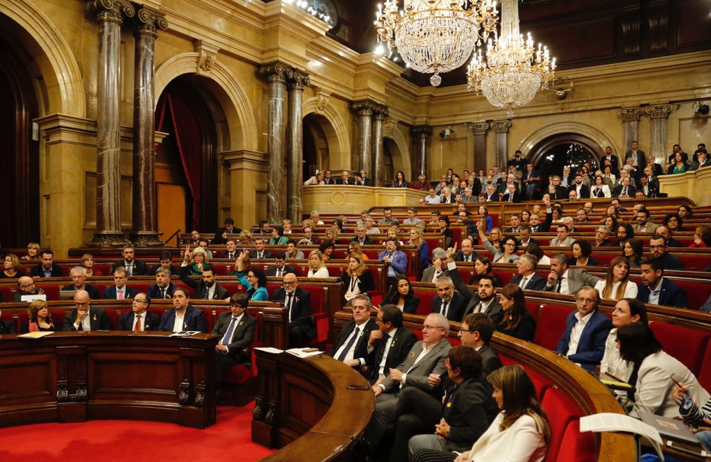 Catalan Parliament's appeal against intervention claims Rajoy couldn't dismiss the government