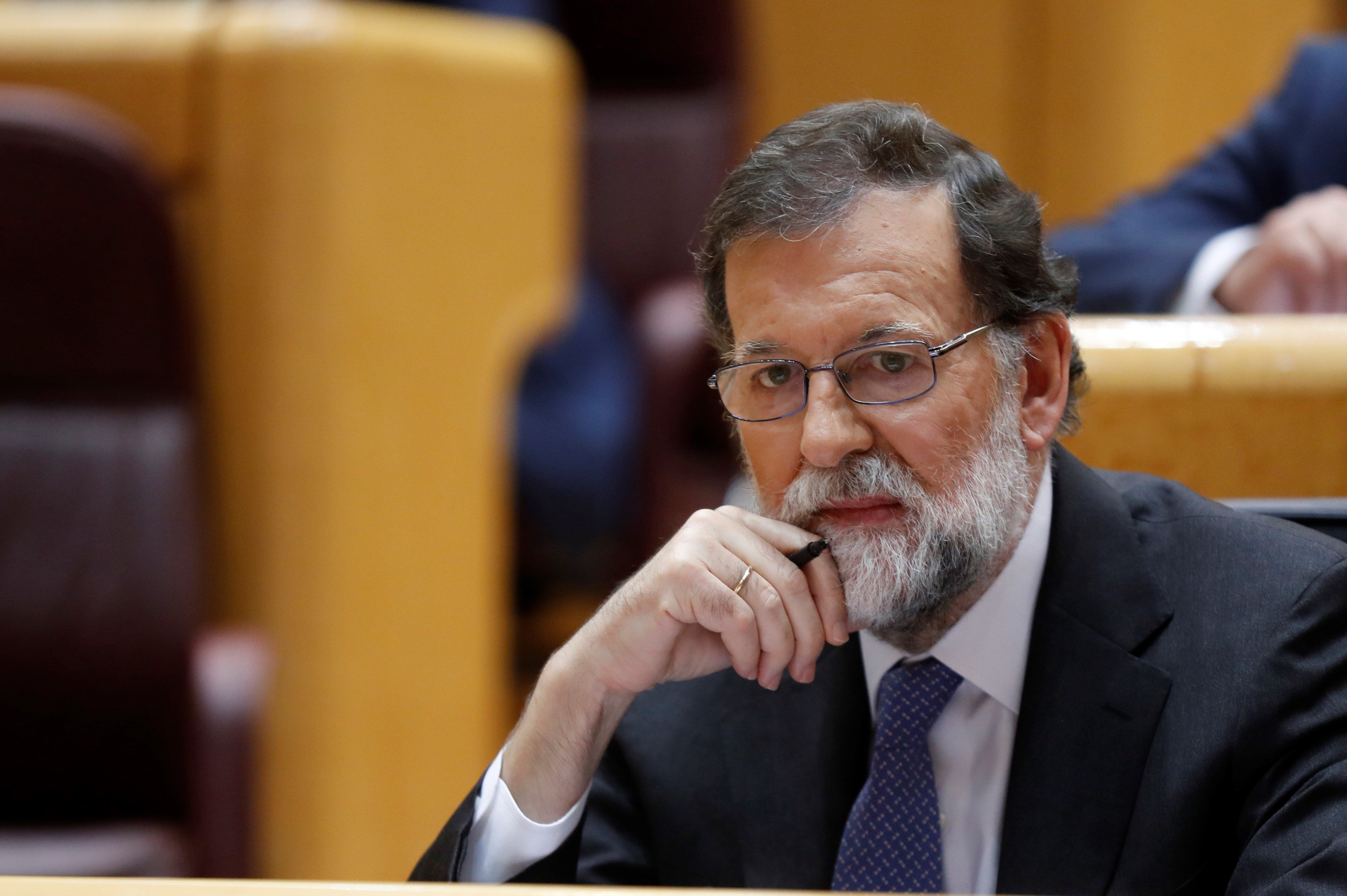 Rajoy, ante la independencia: "El estado de derecho restaurará la legalidad en Catalunya"