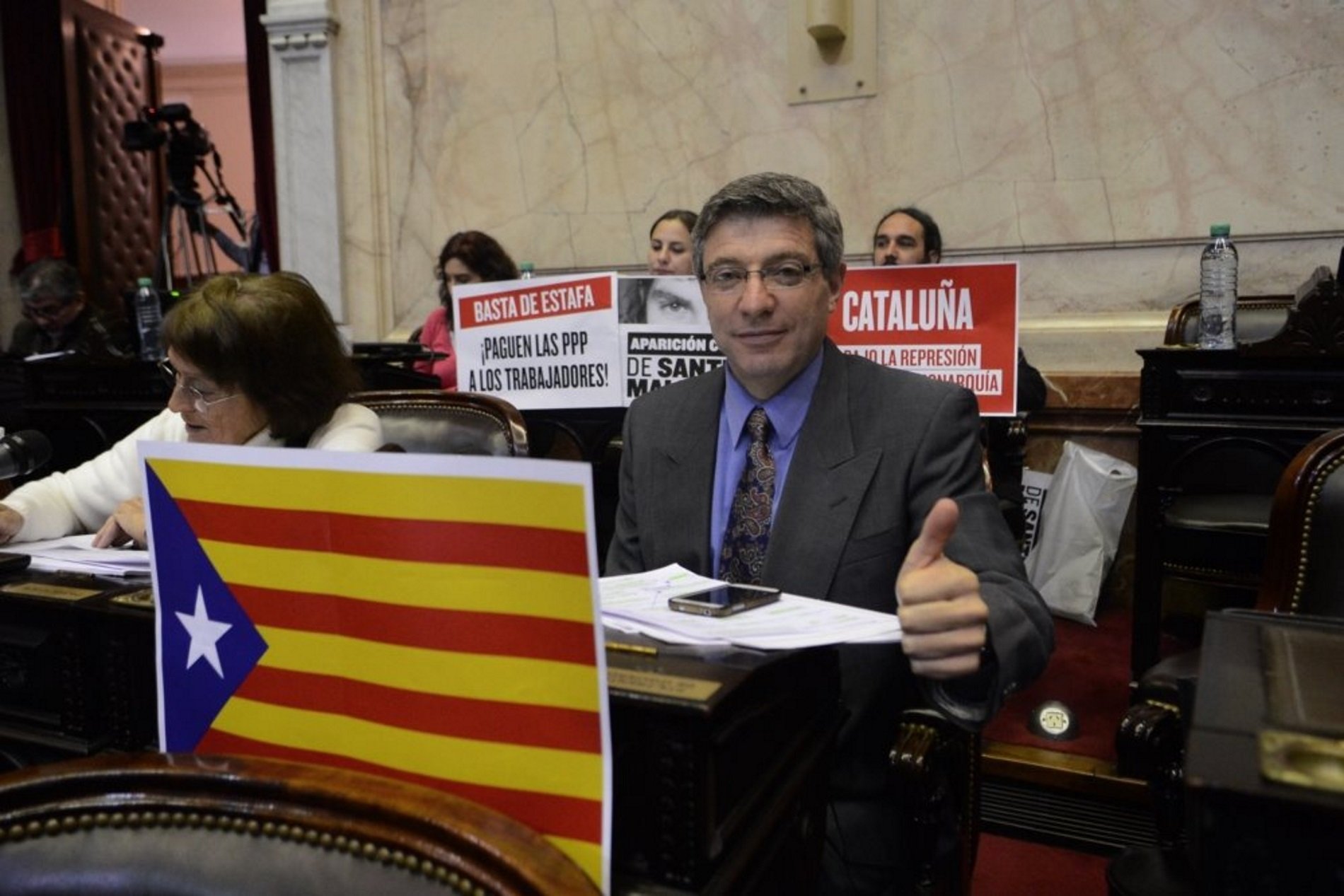 Un diputado argentino presenta una moción para reconocer a Catalunya