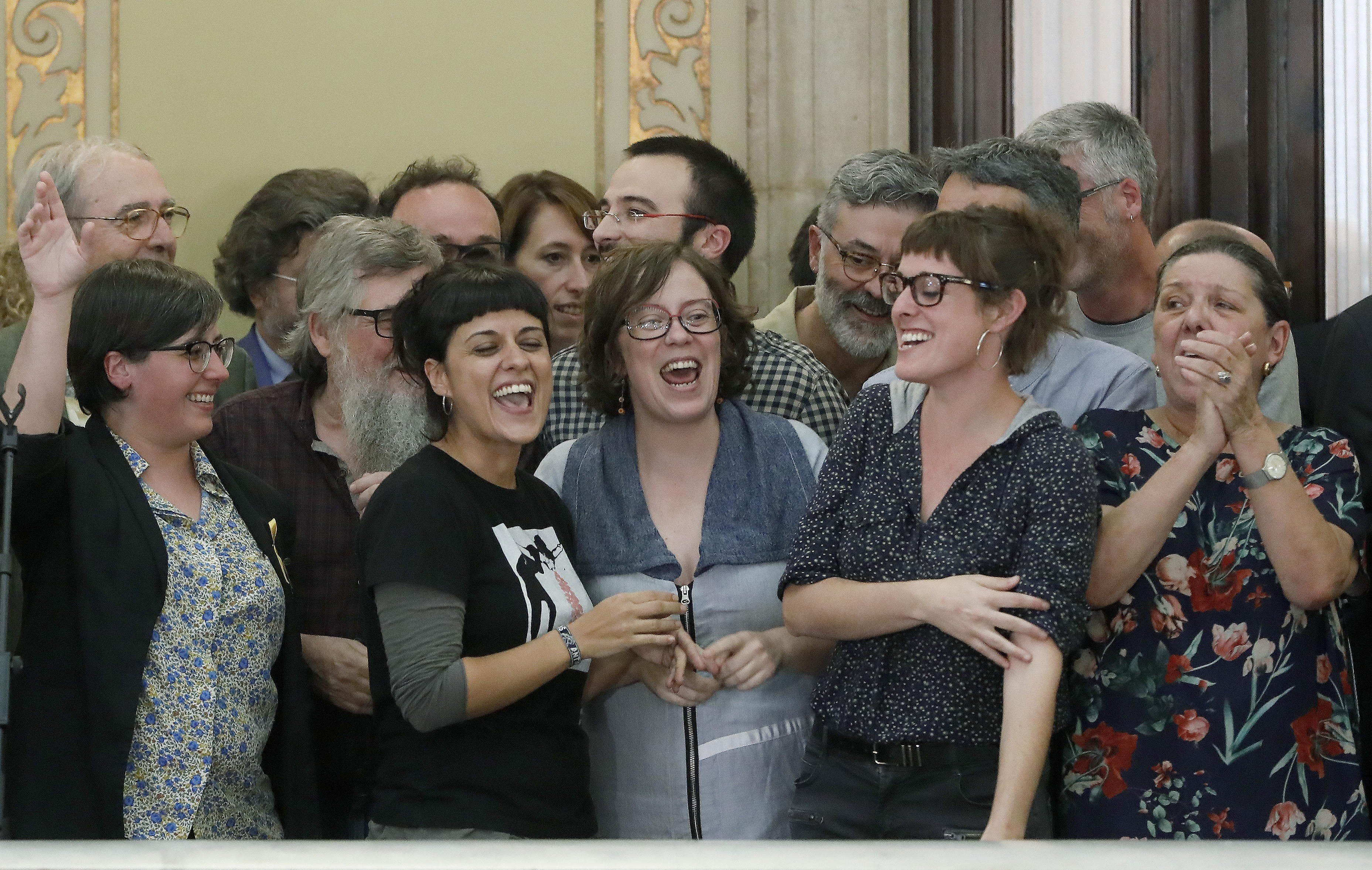 La CUP rechaza las elecciones: "Continuaremos construiendo la República"