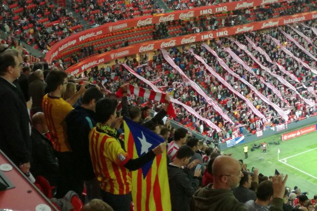 estelades san mames bandera athletic barça marc bleda estelades san mames bandera athletic barça marc bleda