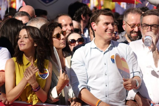 Rivera Arrimadas manifestació unionista - Roberto Lazaro Rivera Arrimadas manifestació unionista - Roberto Lazaro