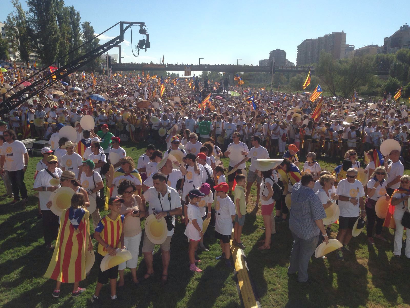 Lleida es desborda per la independència