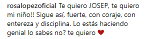 rocía lopez comentario twitter