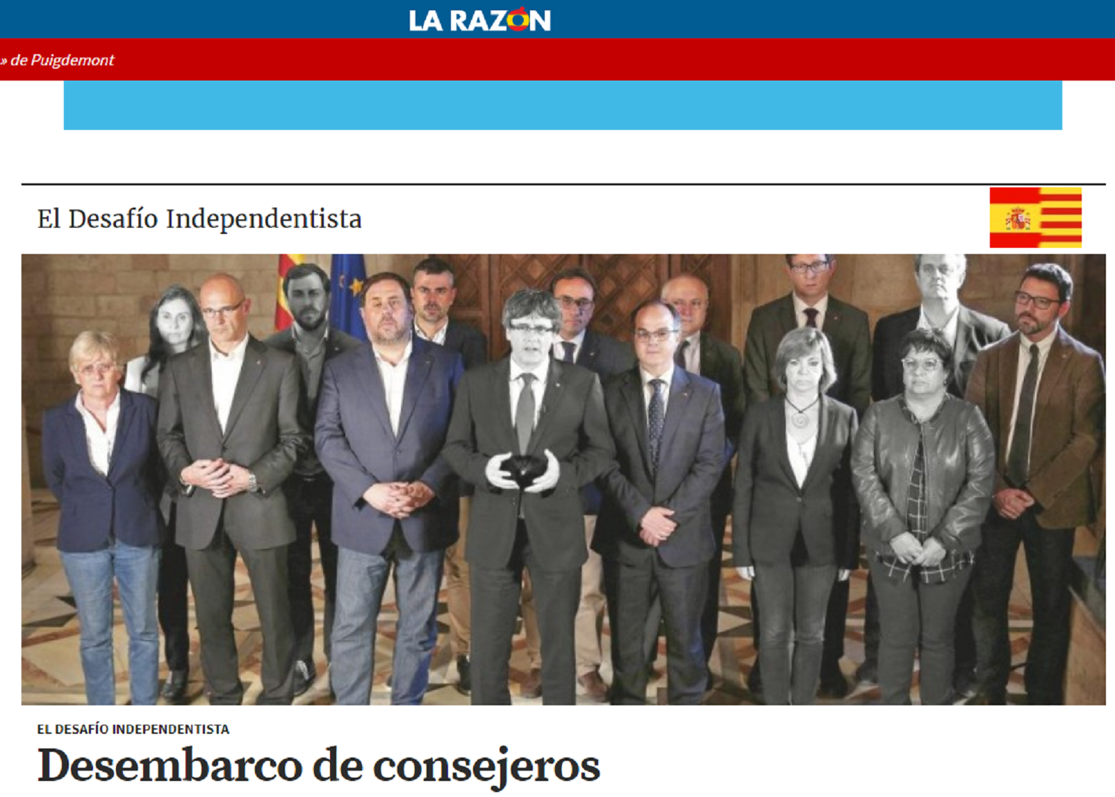 La prensa española ya pide abiertamente que Puigdemont vaya a prisión