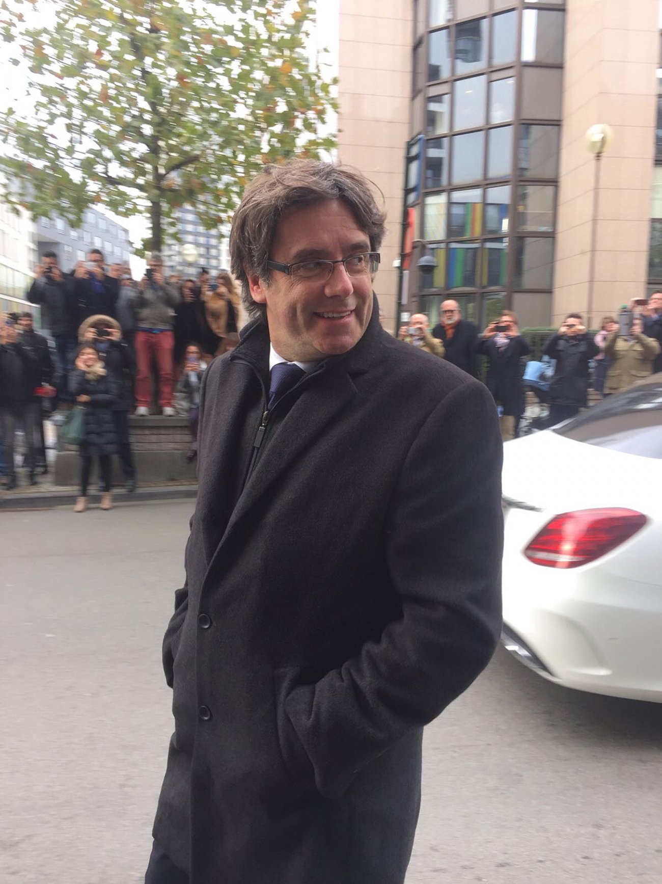 Puigdemont continúa en Bruselas