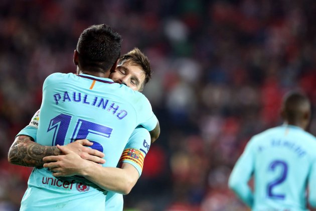 Paulinho Messi Barça Athletic gol   EFE