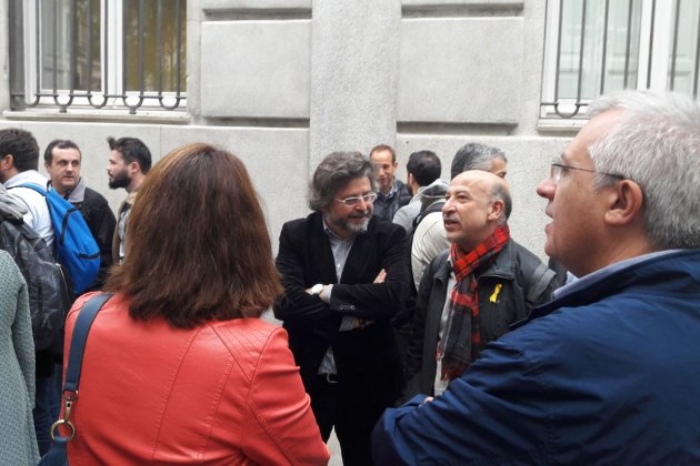 Politics a Madrid a l'entrada Audiencia Nacional / MV