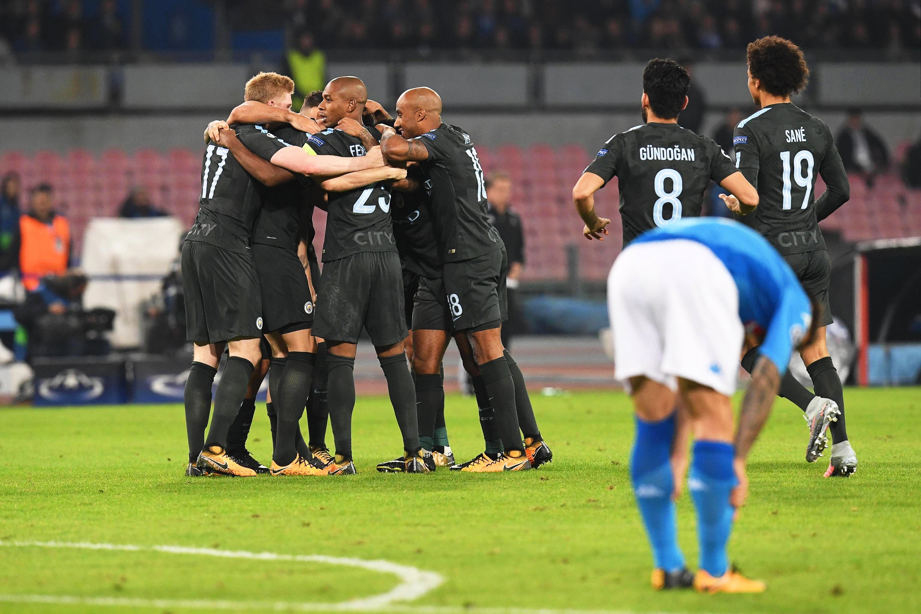 El Nápoles, después de perder contra Guardiola: "Ha ganado el fútbol"