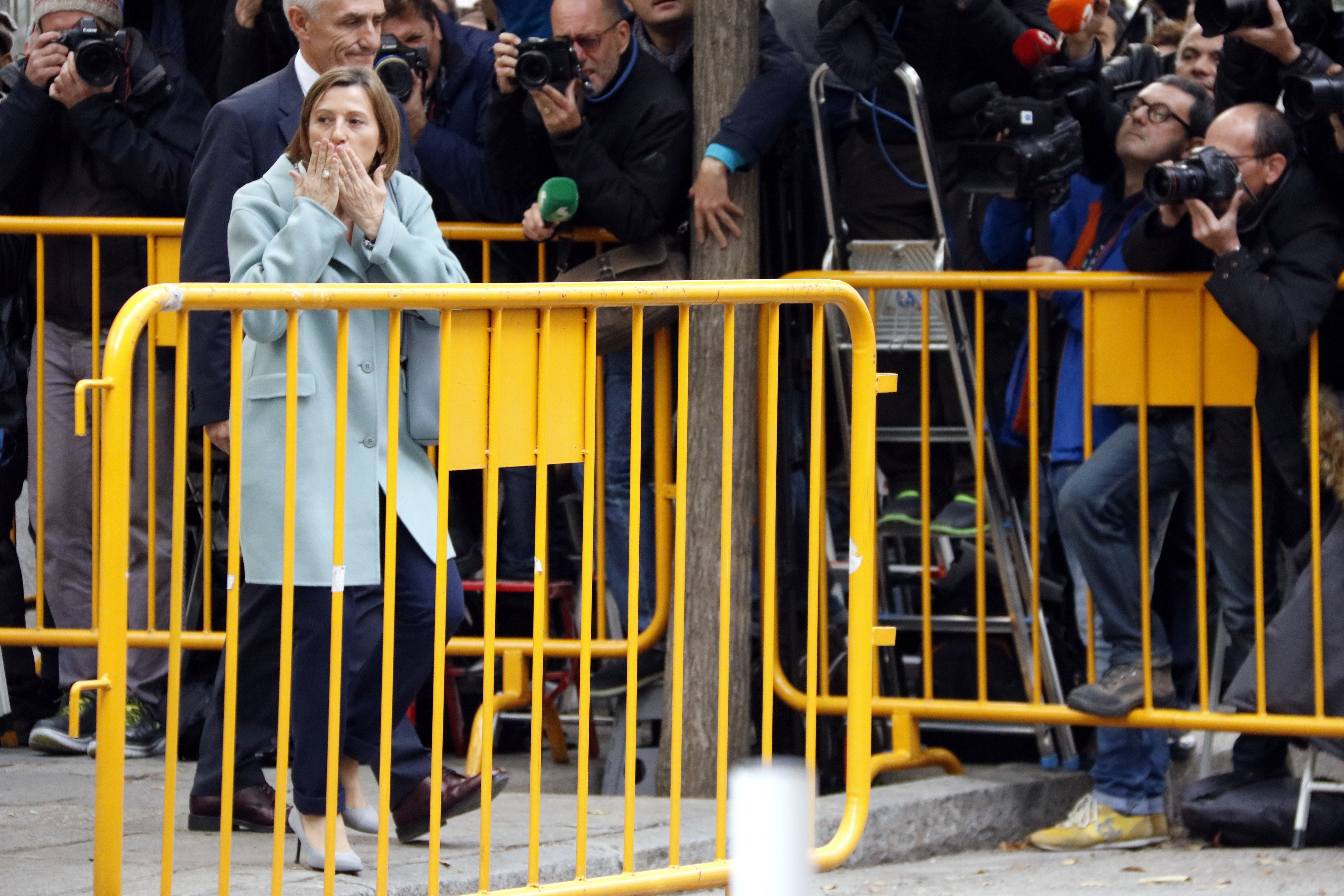 Carme Forcadell agradece la estima de la gente