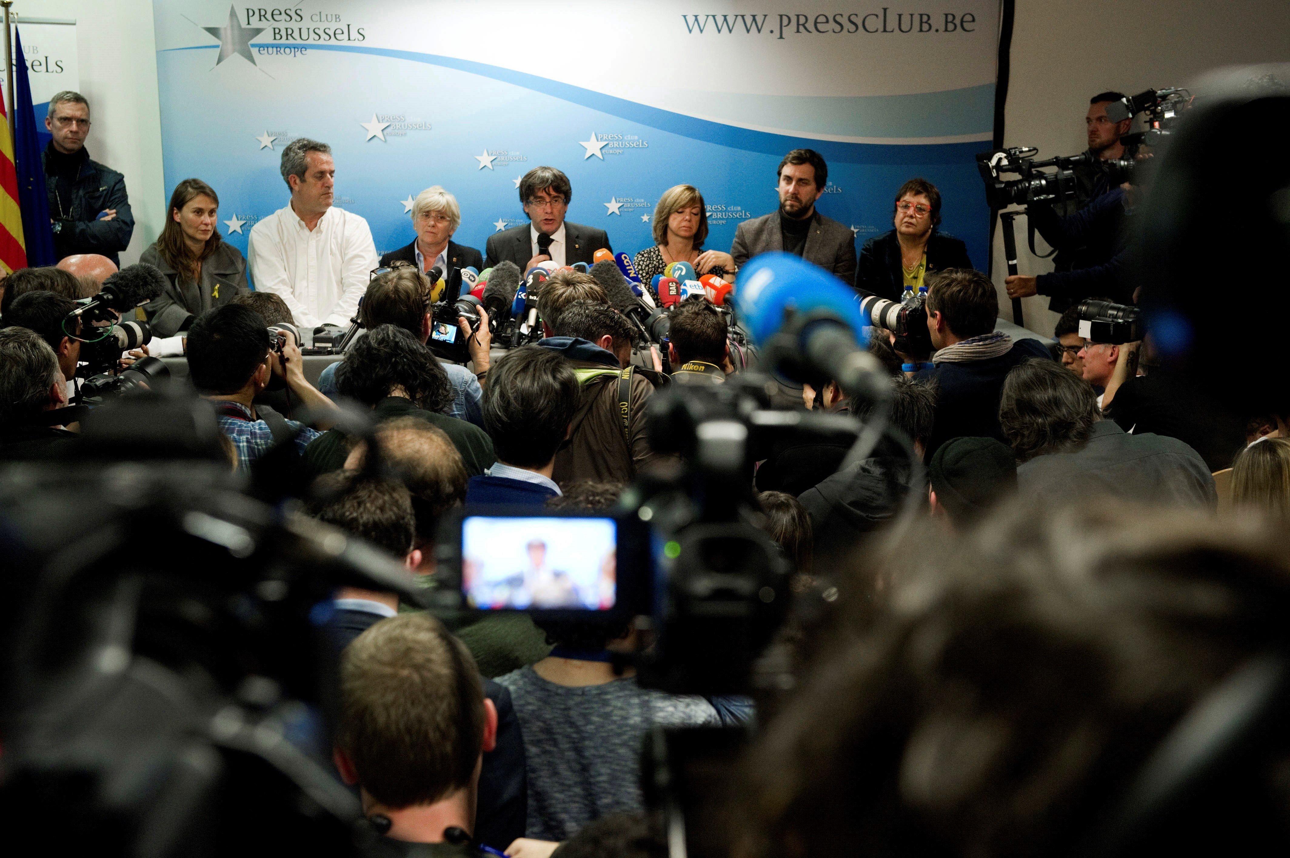 La jutgessa ordena detenir Puigdemont i els consellers a Bèlgica