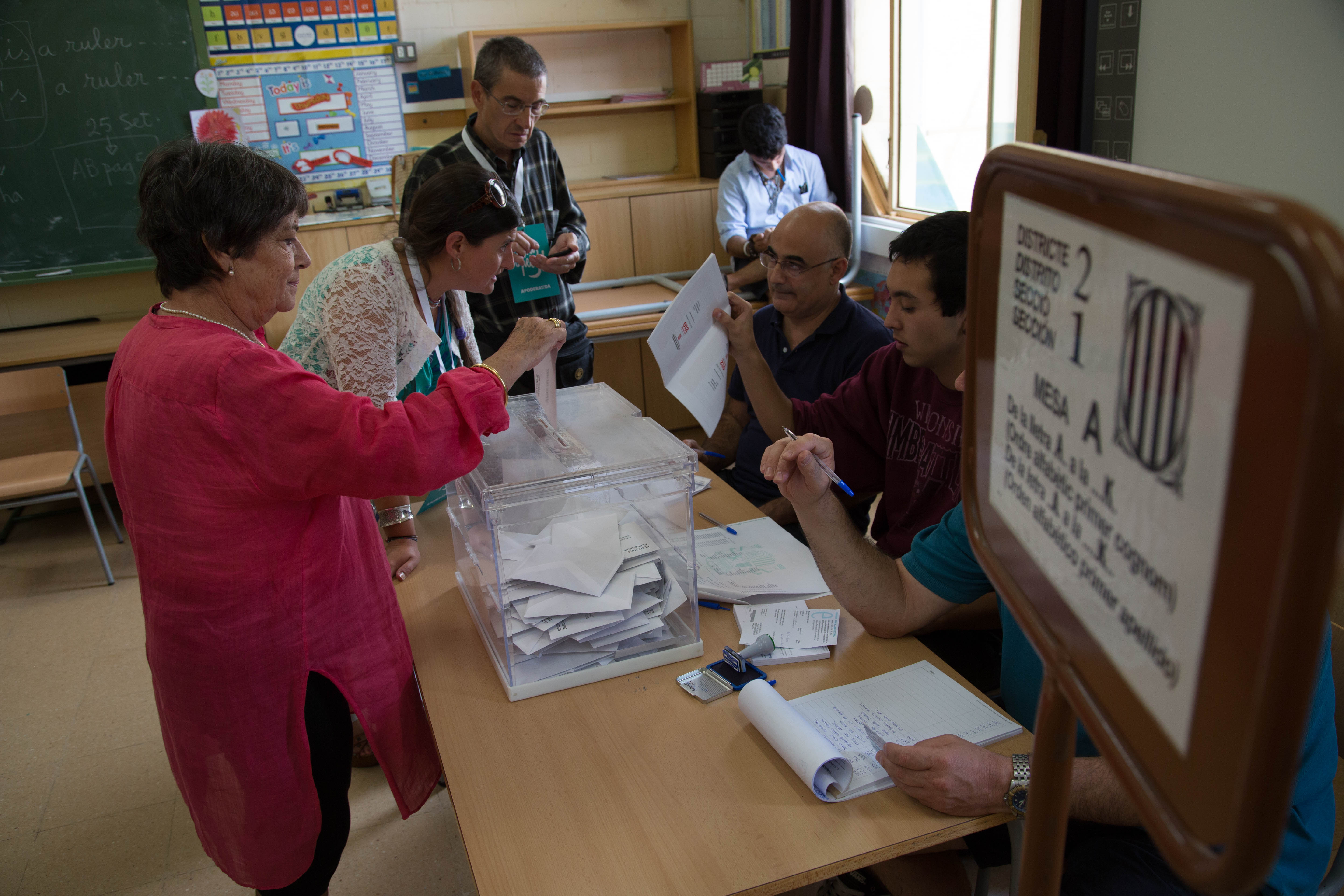 Más de 5,5 millones de electores podrán votar el 21-D, 43.000 más que el 27-S