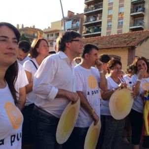La primera Diada del president Puigdemont
