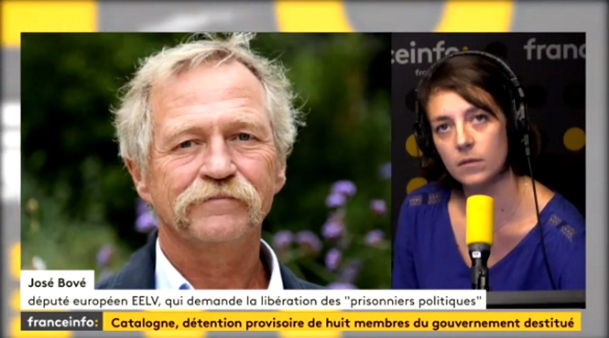 José Bové: "¿Se harán las elecciones con los responsables políticos en prisión?"
