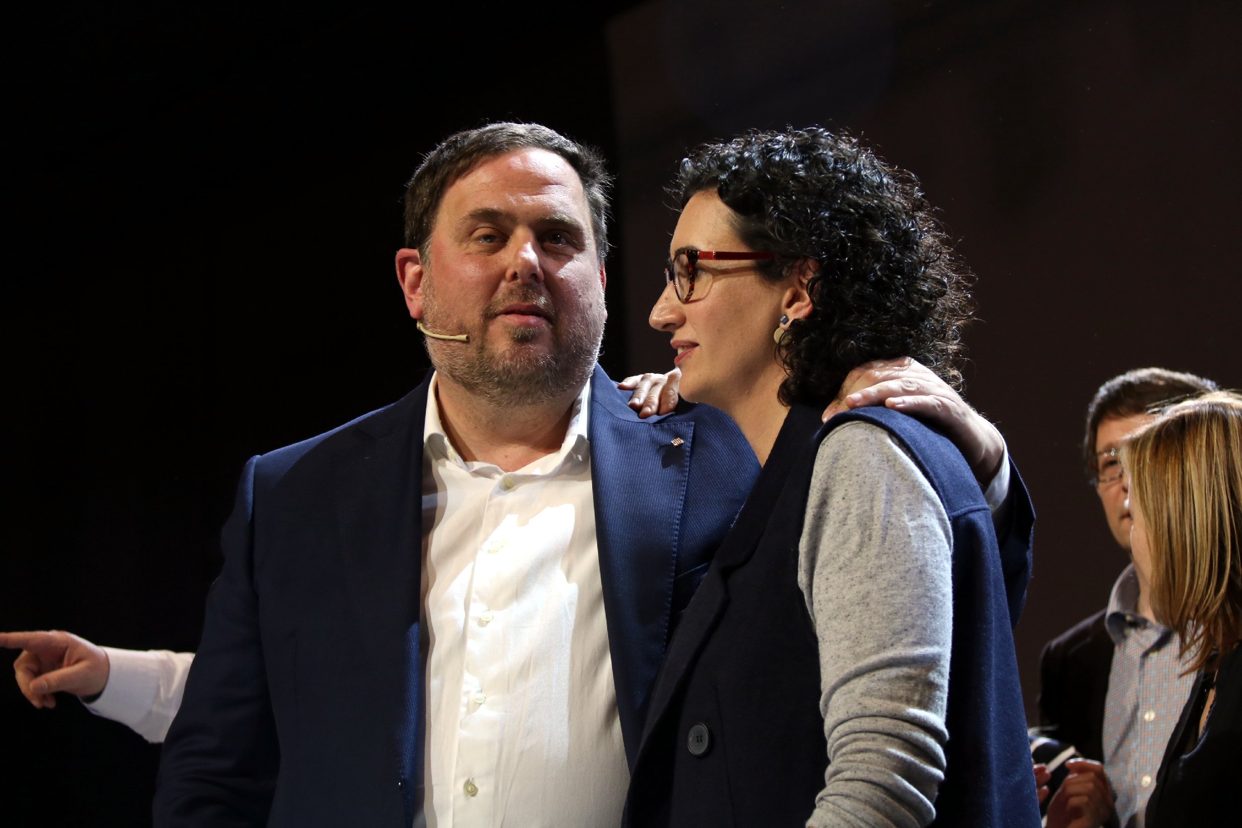 Marta Rovira analitza amb Junqueras a Estremera els passos a seguir