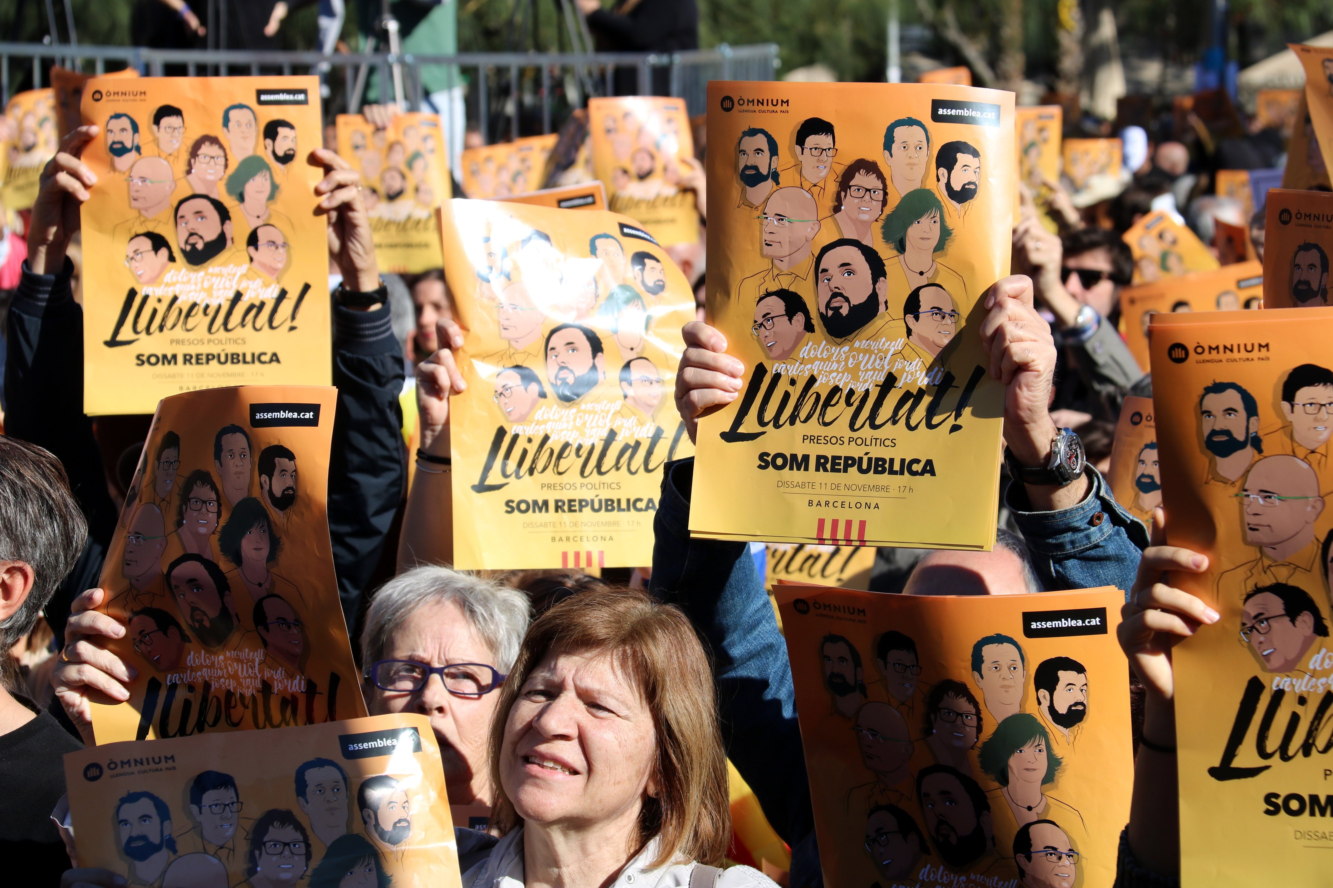 Domingo de encartelada masiva por la libertad de los presos