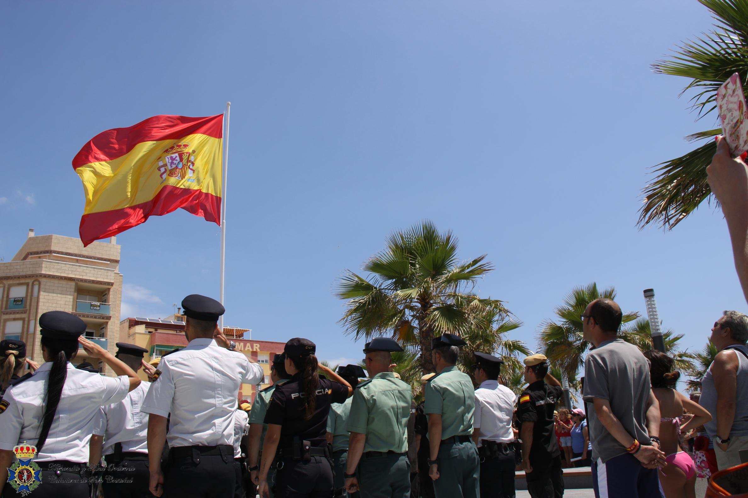Els policies enviats a Catalunya seran condecorats per un orde de cavallers
