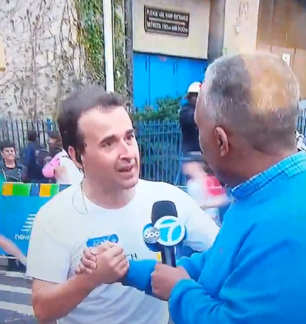 Un catalán, en directo desde el maratón de Nueva York: "¡Corro por mi presidente!"