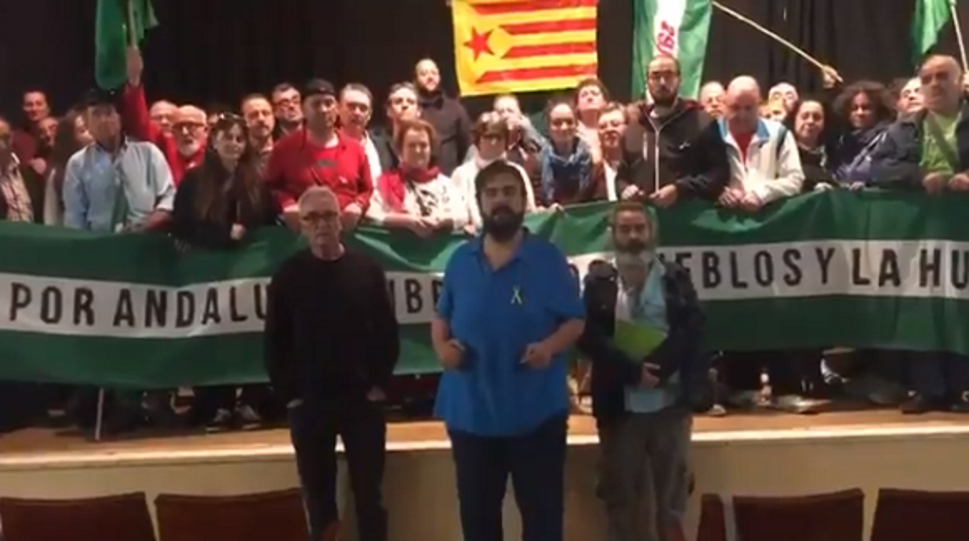 Un sindicat andalús demana la llibertat dels presos polítics