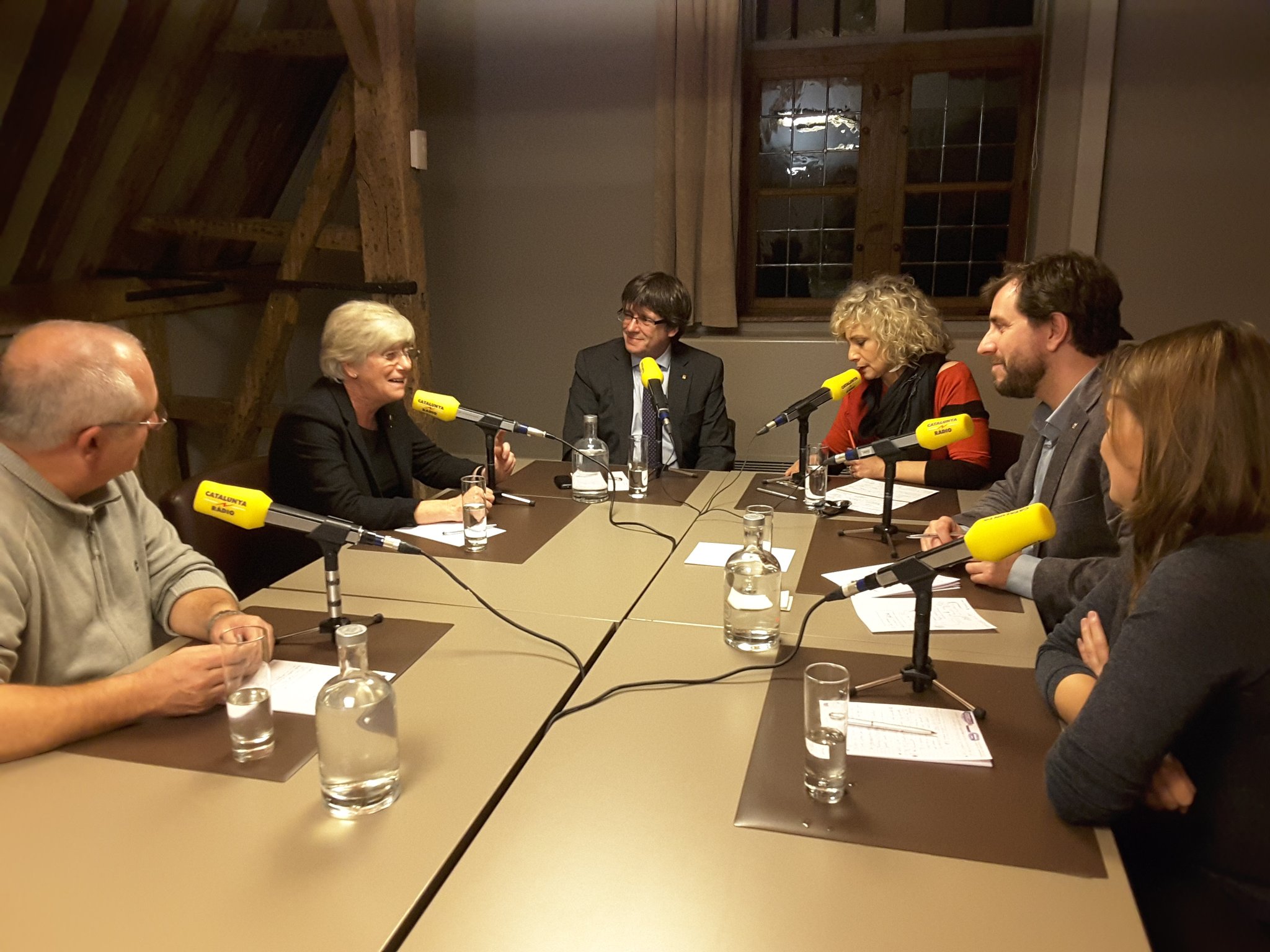 ÀUDIO: L'entrevista a Puigdemont i els consellers a Brussel·les