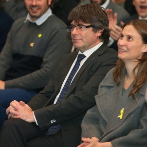Puigdemont Serret acte alcaldes Brussel·les - EFE Puigdemont Serret acte alcaldes Brussel·les - EFE